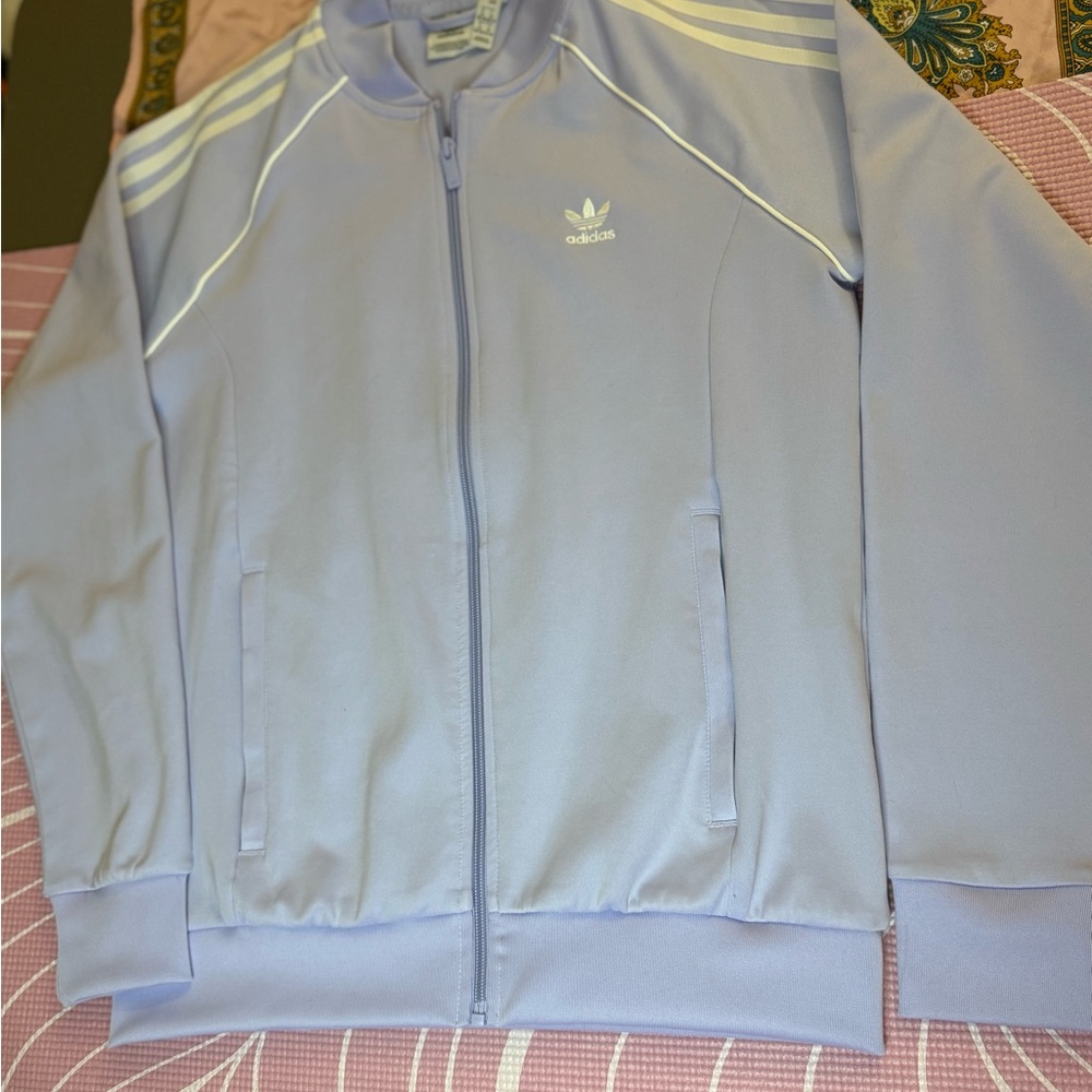 Adidas Lavender Track Jacket